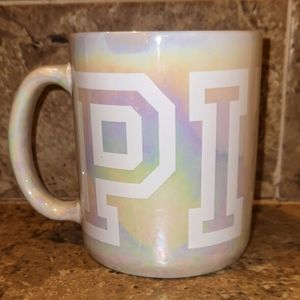 Victoria Secret PINK Oversized Huge Iridescent Pearlized Mug